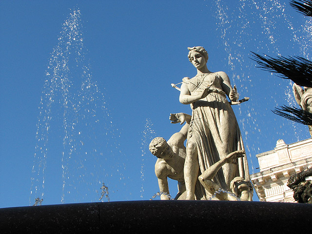 Siracusa - Fontana Diana - Particolare