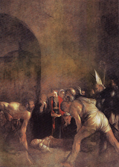 Caravaggio - Il Seppellimento di S. Lucia