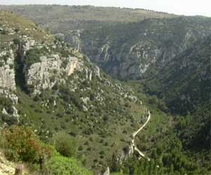 Sortino - 
	Riserva Naturale Orientata Pantalica, Valle d'Anapo e Torrente Cavagrande