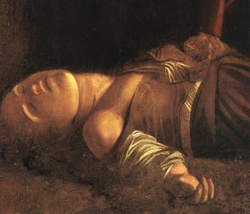 <p>
	"Il Seppellimento di S. Lucia" di Caravaggio</p>
